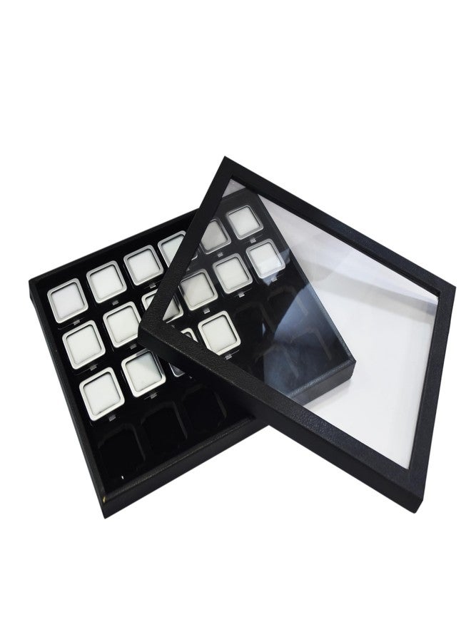 DIAcheck Moon DIamond & Gemstone Storage & Display Boxes Dabbi (1.5 X 1.5 TRAYY) - Image 3