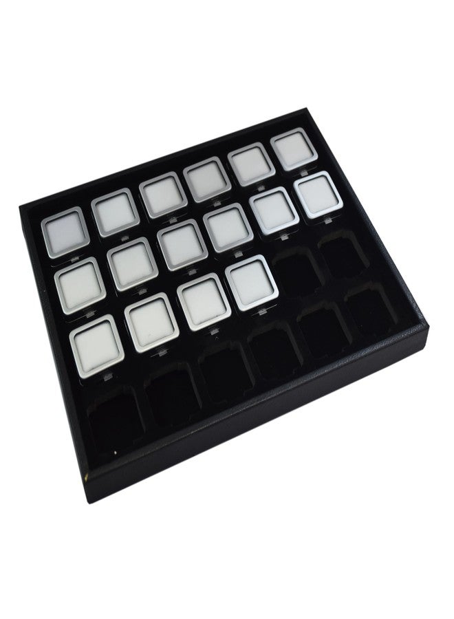 DIAcheck Moon DIamond & Gemstone Storage & Display Boxes Dabbi (1.5 X 1.5 TRAYY) - Image 1