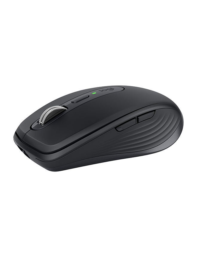 Logitech MX Anywhere 3 Compact Performance Mouse – Wireless, Magnetic Scrolling, Ergonomic, 4000DPI Sensor, Custom Buttons, USB-C, Bluetooth, Windows PC, Linux, Chrome " Graphite - Image 1