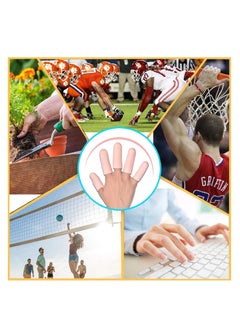KASTWAVE Finger Cots, Gel Finger Tips Protector, 14Pcs Finger Covers, New Material (Latex-Free), Finger Sleeves Great for Finger Cracking, Dermatitis, Psoriasis, Hand Eczema and More  - Image 5