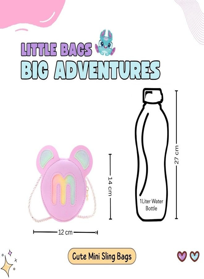 Tinker Squad حقيبة يد ميكي ماوس من Tinker Squad للبنات | حقيبة جانبية للكتف للبنات | حقائب كتف للبنات | حقيبة كتف أنيقة للبنات | هدايا للبنات - Image 3