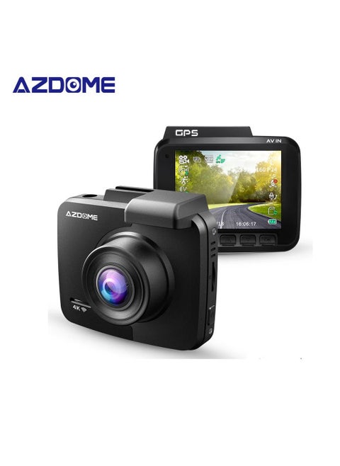 GS63H 4K Auto Camera Car Dash Cam with GPS WiFi Video Record Night Vision