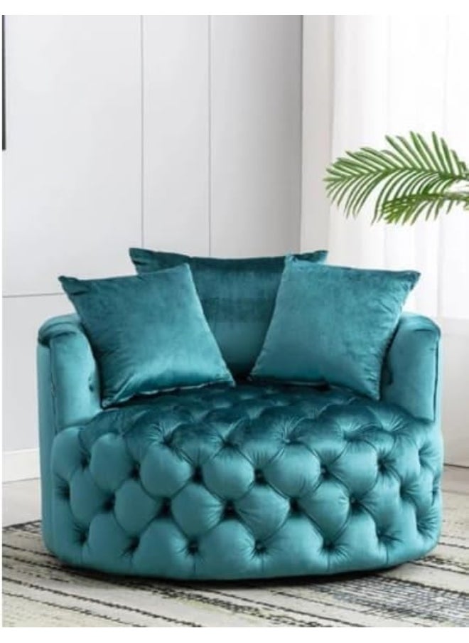 Comfynest - Luxury Nordic Single Sofa Chair for Versatile Outdoor and Living Room Comfort - Image 1