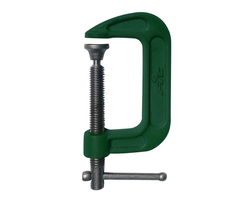 زرجينة معدن حرف C مقاس 3 بوصة FIT – قمطة تثبيت قوية Heavy Duty – C Clamp للنجارة والحدادة – موديل 14413100