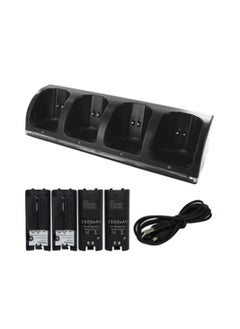 4Pcs 2800mAh Rechargeable Cells and Cell Charge Dock Stand for Remote Switch Accessory