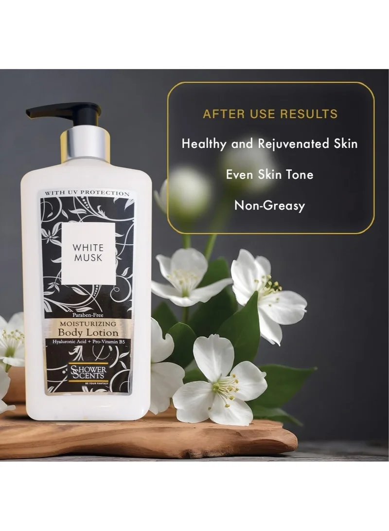 Shower Scents Shower Scents White Musk moisturizing body lotion  312ml