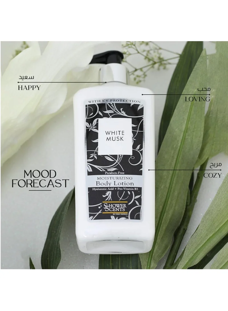 Shower Scents Shower Scents White Musk moisturizing body lotion  312ml