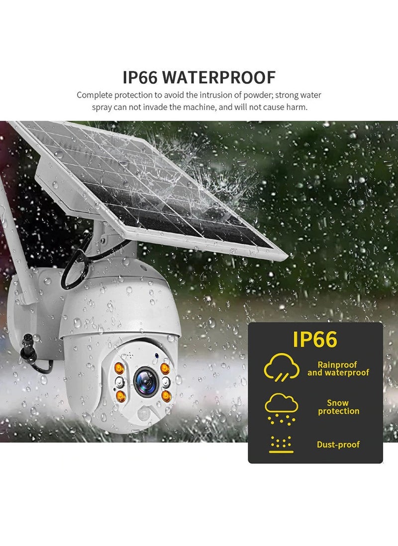 Crony - CRONY RBX-S10 LOW POWER 4G SOLAR CAMERA  5MP 1080P HD SOLAR PANEL OUTDOOR  SUREILLANCE WATERPROOF CCTV CAMERA SMART HOME TWO-WAY VOICE INTRUSION ALARM - Image 1