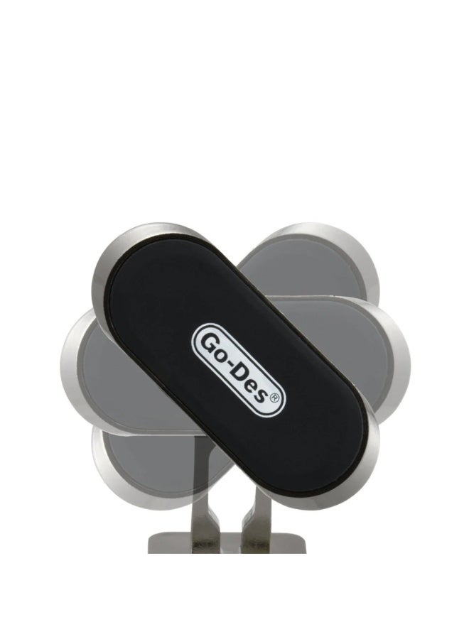 جو-ديز حامل جو-ديس المغناطيسي للهاتف على لوحة القيادة في السيارة - قبضة قوية، دوران 360 درجة، حامل قابل للتعديل، حامل عالمي للهاتف المحمول للمنزل والمكتب والسيارة GD-HD717 - Image 4