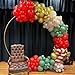 Froova Christmas Balloon Garland Arch Kit 133PCS Retro Red Sage Green Gold and White Sand Xmas Balloons Candy Cane Balloon for Christmas Holiday Baby Shower Birthday Party Decorations - Image 4