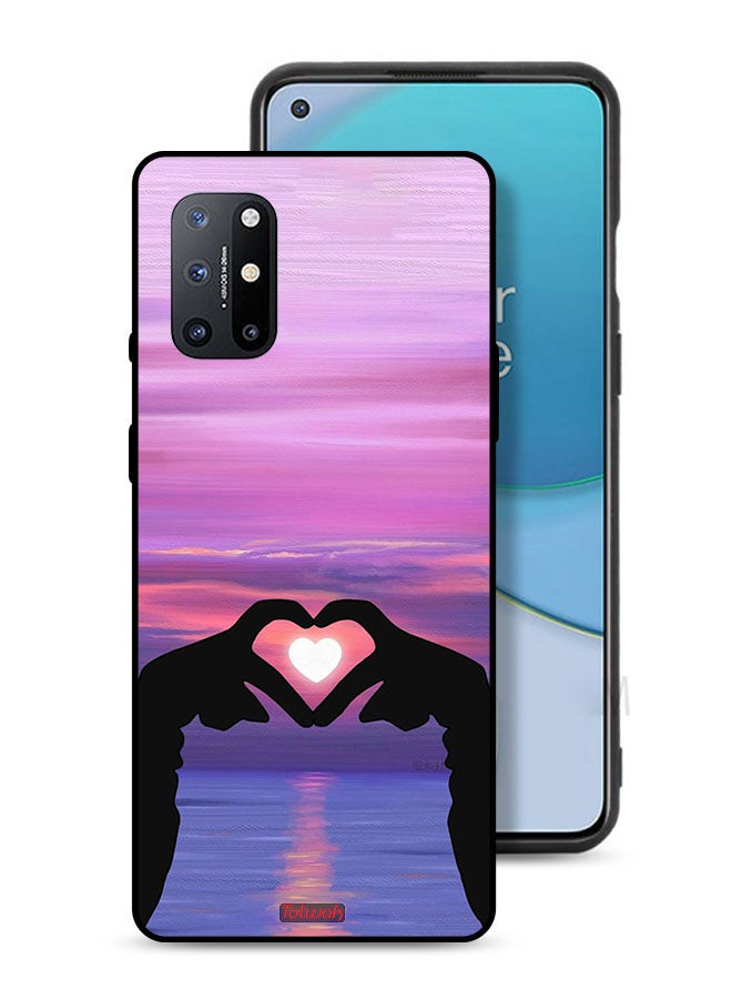 Tolwak OnePlus 8T 5G Protective Case Cover Heart Moon - Image 1