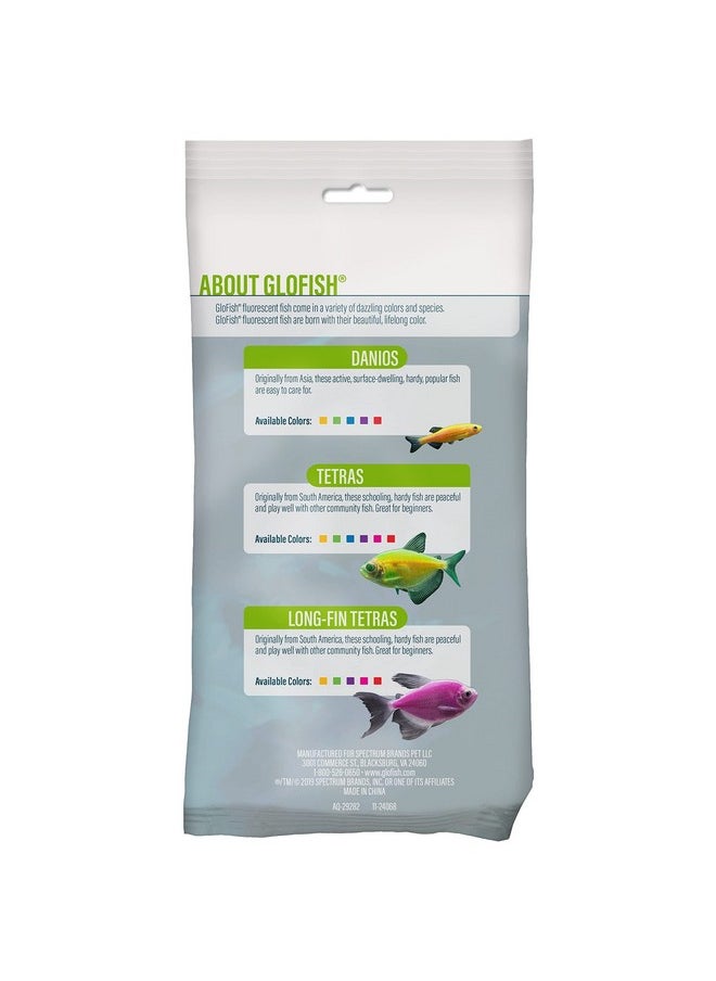 جلو فيش مجموعة نباتات فلورية من GloFish، مكونة من 3 قطع، تحتوي على نباتات أحواض السمك متوسطة الحجم باللون الأصفر، وكبيرة باللون البرتقالي، وكبيرة باللون الأزرق  - Image 2