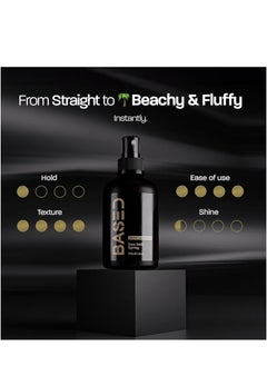 Based Sea Salt Spray, Natural Finish Sea Salt Spray for Hair, Gives Volume and Texture, Enriched with Seaweed and Vitamin B5, Lightweight and Non-Greasy, Paraben Free 170ml  - Image 4