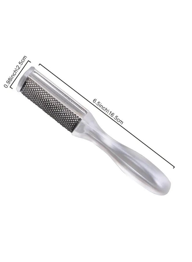 Generic Double-Sided Foot Rasp and Callus Remover Skin Care Tool Plastic Portable Pedicure Rasp
