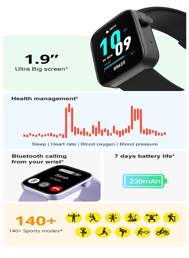 ColMi P71 Smart watchy Sport Heart Rate Step Counting IP67 Waterproof Full Screen Smart Watch - Image 3
