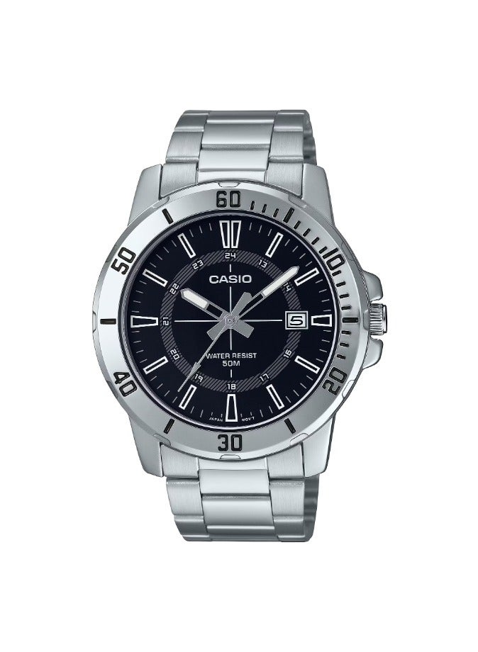 CASIO Stainless Steel Analog Watch MTP-VD01D-1CVUDF - Image 1