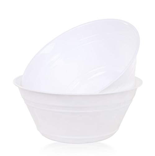 Mintra Home Snack Bowls Large 2pk 4L White