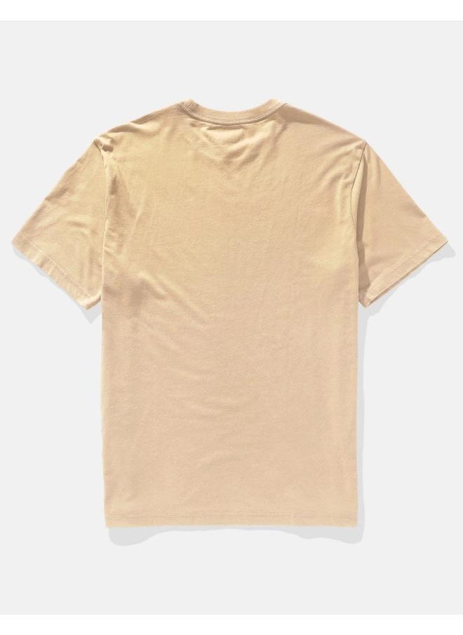 American Eagle Graphic Logo Crew Neck T-Shirt  - Image 4