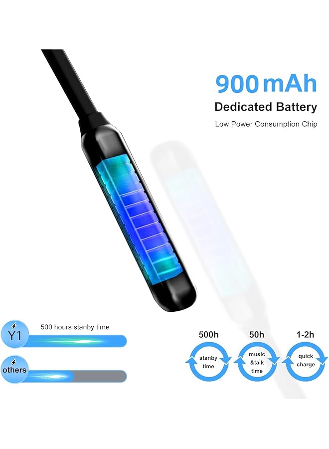 Excefore Motorcycle Helmet Bluetooth Headset, Hifi Stereo Sound,Large Battery,Bluetooth Helmet Speakers With Calls Answer Automatically,Voice Assistant,Ipx7 Waterproof, For Cycling/Skiing/Riding - Image 4