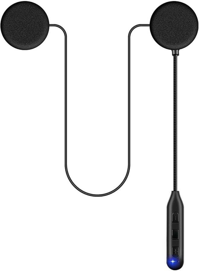 Excefore Motorcycle Helmet Bluetooth Headset, Hifi Stereo Sound,Large Battery,Bluetooth Helmet Speakers With Calls Answer Automatically,Voice Assistant,Ipx7 Waterproof, For Cycling/Skiing/Riding - Image 1