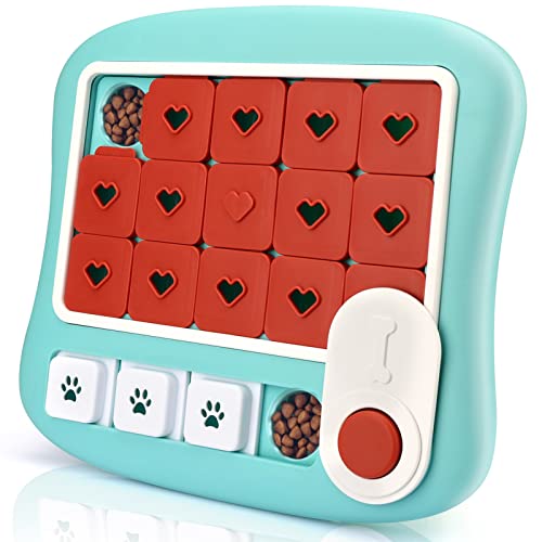 AVOAR Large Dog Puzzle Toys Mentally Stimulating Interactive Enrichment Toys for Boredom and Training Mint Green - Image 1