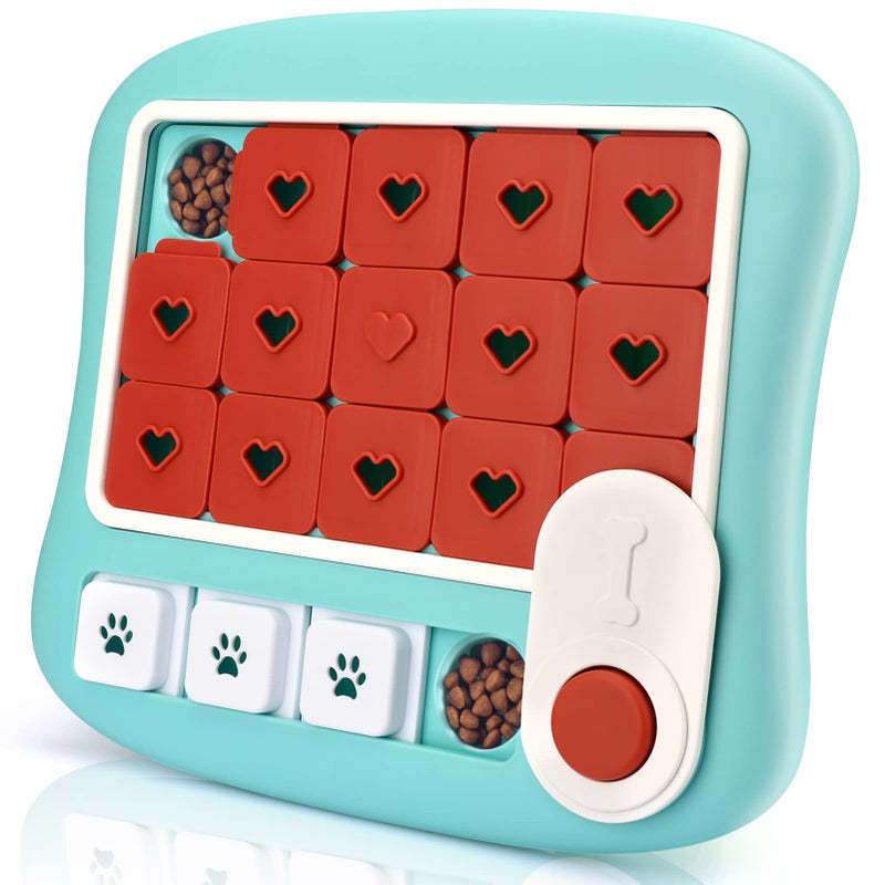 AVOAR Large Dog Puzzle Toys Mentally Stimulating Interactive Enrichment Toys for Boredom and Training Mint Green - Image 2