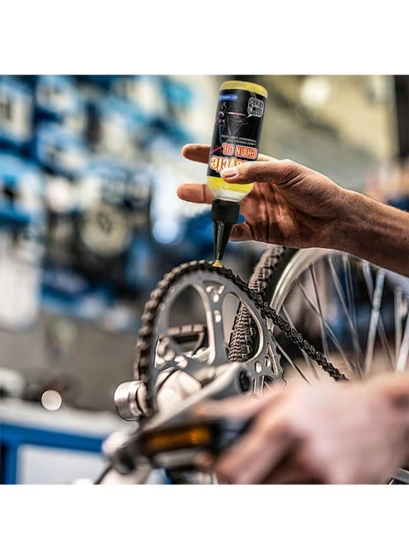 ويليام وير 2pcs زيت الدراجة, زيت مفصلات الباب 100ml, زيت آلة الخياطة, زيت سلسلة الدراجات لعجلة الدراجة صالة الألعاب الرياضية آلة الخياطة السيارة أقفال باب نافذة الملحقات - Image 4