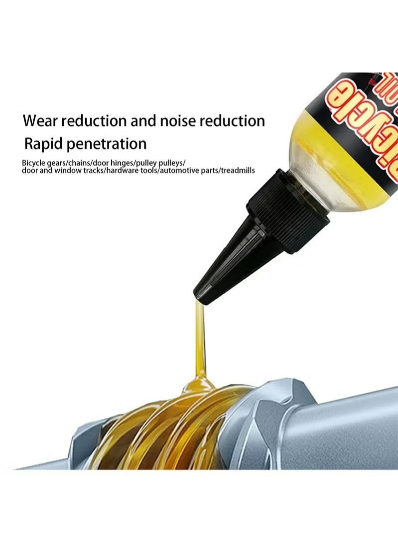 ويليام وير 2pcs زيت الدراجة, زيت مفصلات الباب 100ml, زيت آلة الخياطة, زيت سلسلة الدراجات لعجلة الدراجة صالة الألعاب الرياضية آلة الخياطة السيارة أقفال باب نافذة الملحقات - Image 3