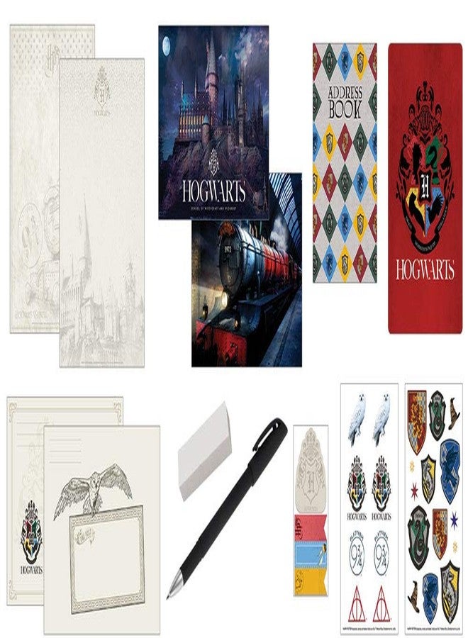 Playhouse 29-piece Harry Potter Hogwarts Kids Stationery Set Tote with Pen - Image 3