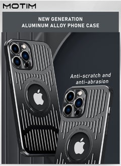 Motim iPhone 14 Pro Max Magsafe Case Hollow Case, Supports Car Magnetic Mount, Heat dissipation Cooling iPhone 14 Pro Max Case, Shockproof Protective Anti-Scratch Case Cover  - Image 4