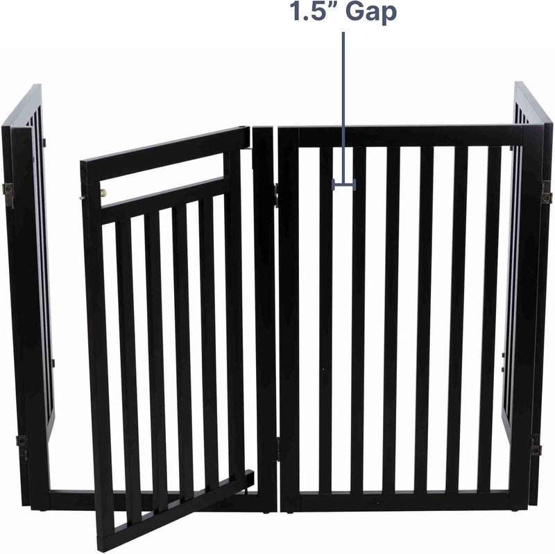 TRIXIE Convertible Wooden Dog Gate - Image 3