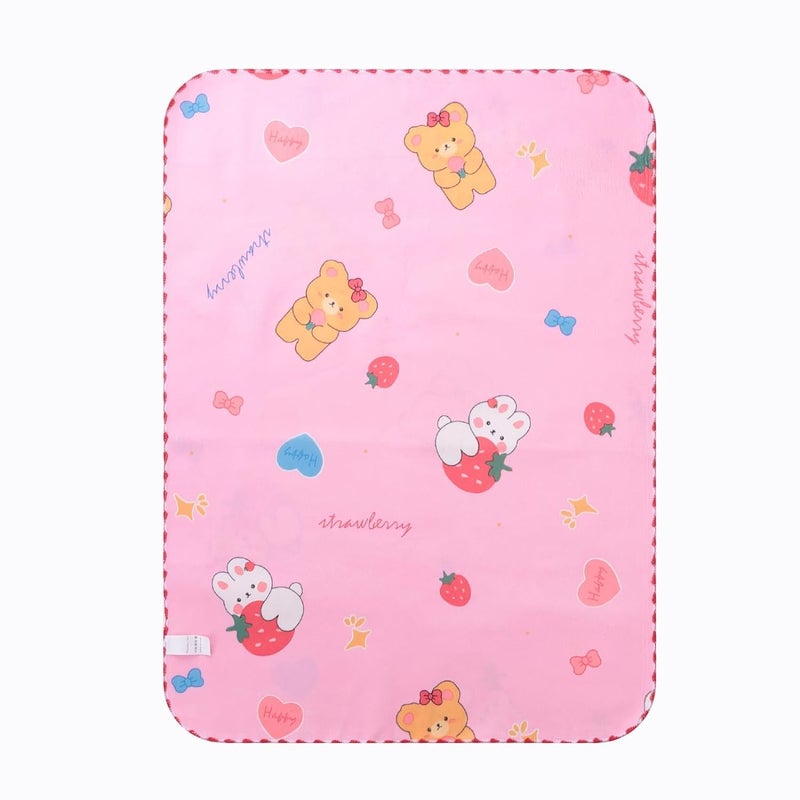 Homestic Baby Waterproof matBed Protecter 50 x 70 CM (Pink) - Image 2