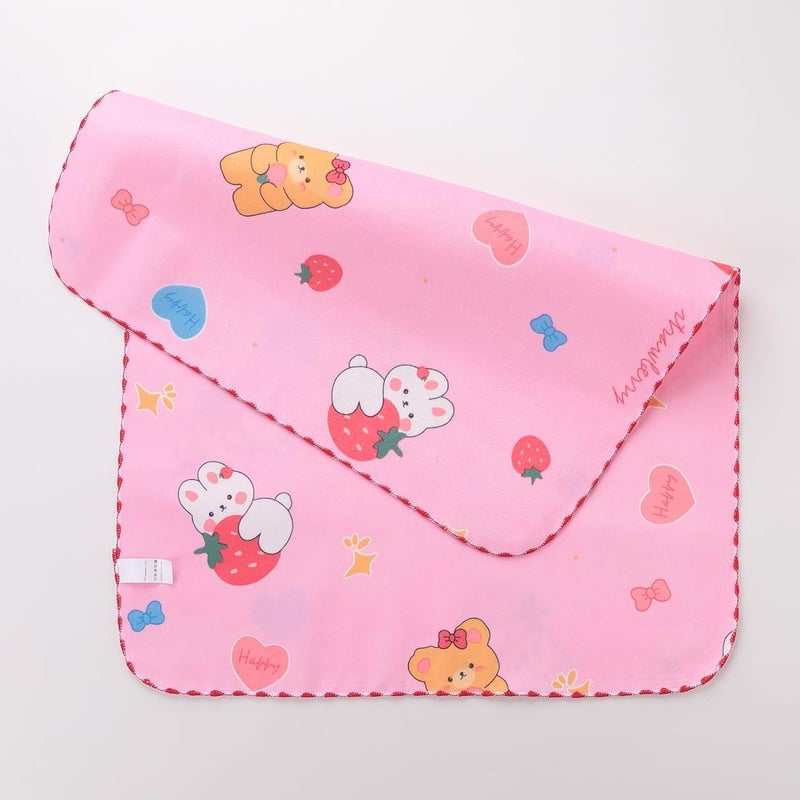 Homestic Baby Waterproof matBed Protecter 50 x 70 CM (Pink) - Image 3