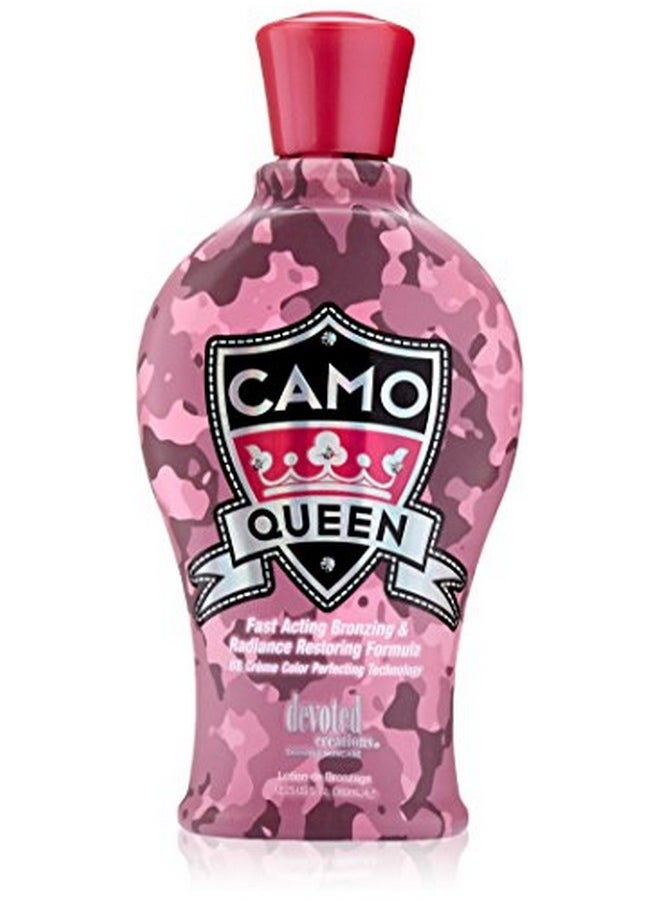 Devoted Creations Camo Queen Bronzing Lotion 12.25 Fluid Ounce  - Image 1