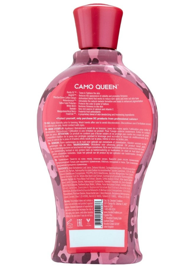 Devoted Creations Camo Queen Bronzing Lotion 12.25 Fluid Ounce  - Image 3