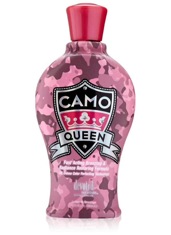 Devoted Creations Camo Queen Bronzing Lotion 12.25 Fluid Ounce  - Image 2