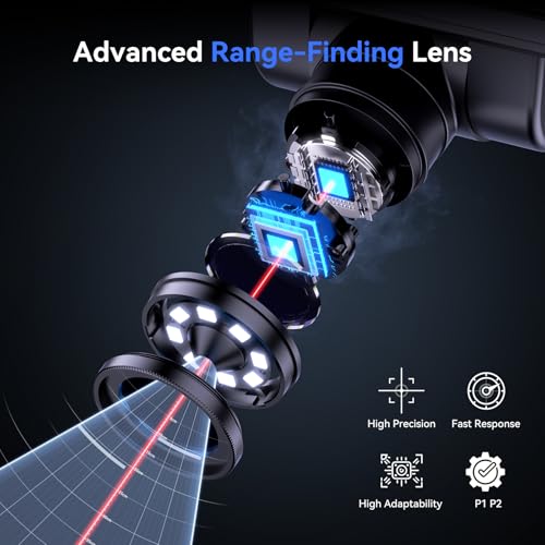 TOMLOV 4K Autofocus Microscope TM4K-AF Max, 10.1" HDMI Digital Microscope with Spin Flex Arm, Micro Soldering Microscopes for Electronics Repair, 52MP Error Coin Micro Scope Full View, Ring Light, 64G - Image 3