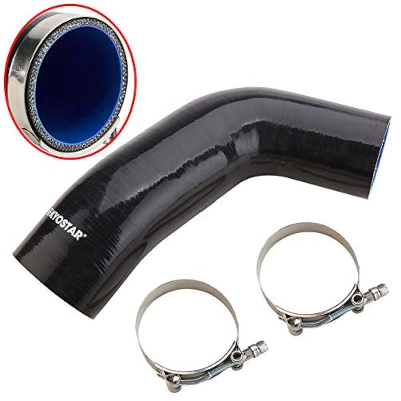 Kyostar Silicone Intake Hose Elbow Pipe Turbo Inlet Pipe for Audi A3 VW MK7 Golf GTI R EA888 18T 20T