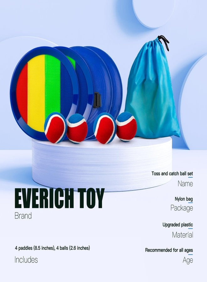 EVERICH TOY Upgraded Toss and Catch Ball Game Set, Outdoor Games for Kids Toys, Stocking Stuffers for Family Games, Beach Pool Yard Christmas Toys Birthday Gifts for Boys Girls 3 4 5 6 7 8-12 Year Old - Image 2