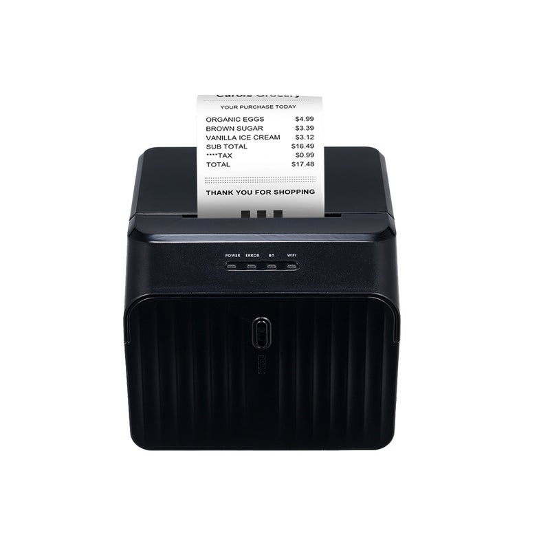 USB Printer High Quality Thermal Receipt Printers Qr Code Sticker Adhesive Printer 58mm UK Plug - Image 5