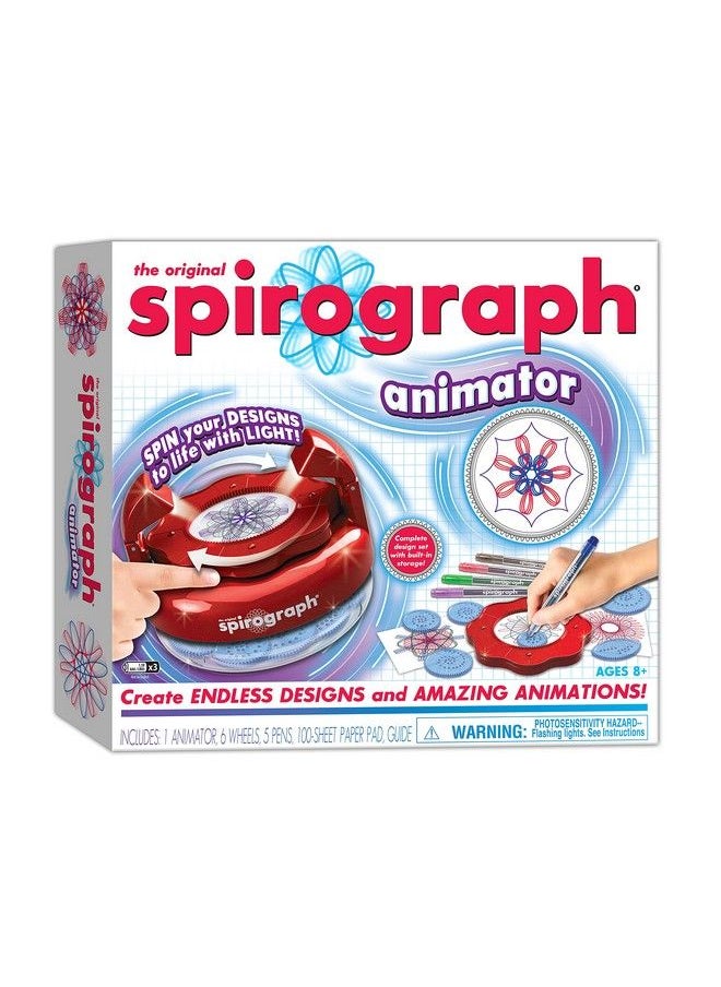 Spirograph - Animator The Classic Craft And Activity To Make And Bring Countless Amazing Designs To Life For Ages 8+ - Image 1