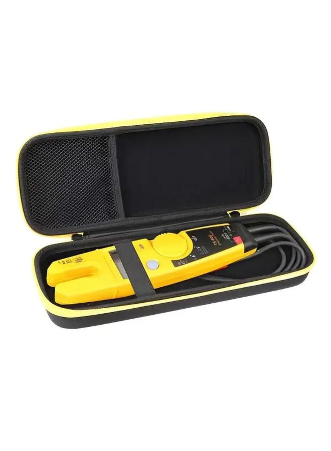 Fluke Compatible Multimeter Clamp Meter Kit Yellow Zipper Case T5 T6 Models - Image 5