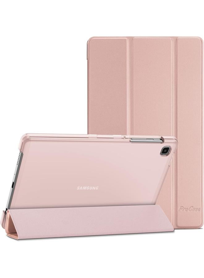 Procases Galaxy Tab A7 Lite Case 8.7 Inch Sm T220 Sm T225 Sm T227 Protective Stand Case Hard Shell Cover For 8.7 Inch Samsung Tab A7 Lite Tablet 2021 Rosegold - Image 1