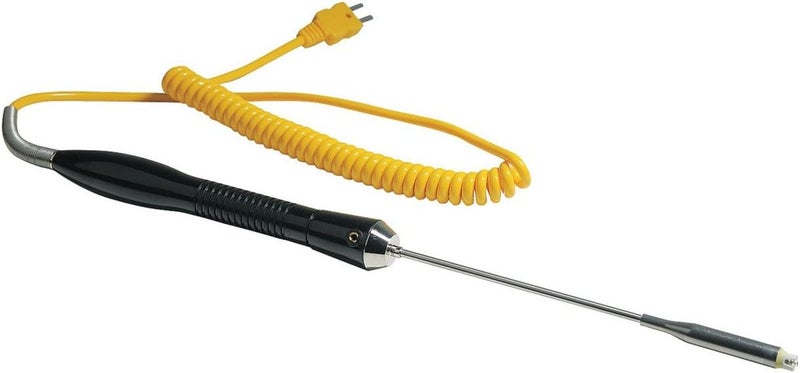 Extech 881602 Type K Surface Probe with Mini Connector for High Temperature Measurement