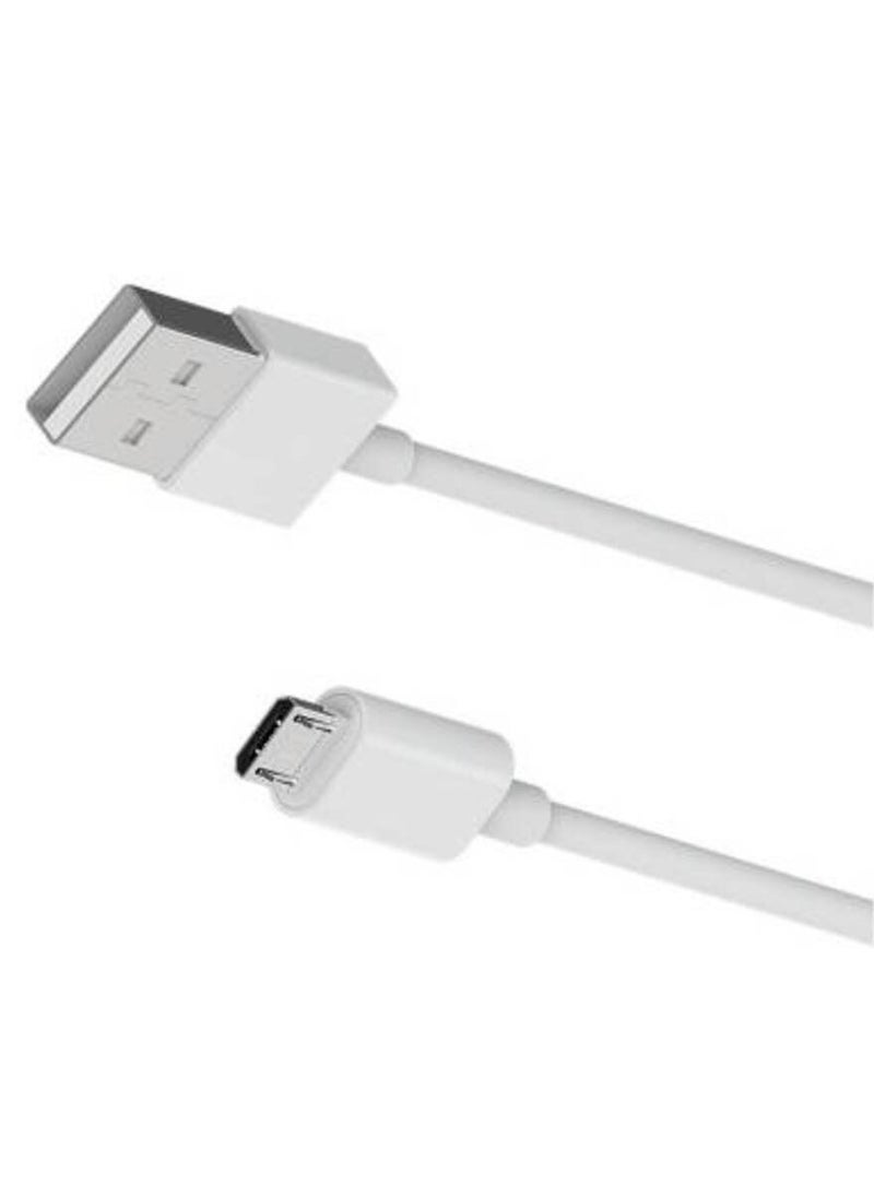 aiino Micro USB Cable |  White Sync And Charge Cables For Smartphones | Micro USB To USB Cable 