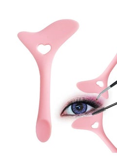 Reusable Eyeliner Stencils Silicone Winged Tip Eyebrow Pencil Smoky Eyeshadow Applicators Plate Cat Shape Guide Template Multifunctional Lazy Quick Makeup Tool
