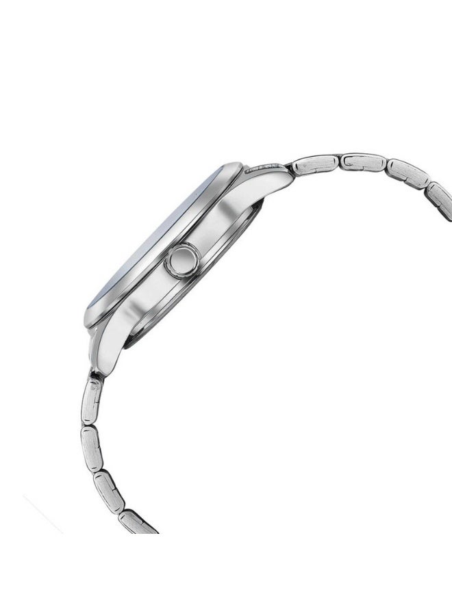 Sonata 77149SM01 Men’s Watch – Blue Dial, Silver Stainless Steel Strap, Quartz Movement, 30 m Water Resistance - Image 4