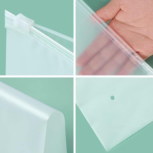 Nibbler 25 Piece (21x13 cm) Jewellery Organiser, Transparent Clear Zip Lock Pouch Storage Care for Earring, Ring, Stone, Necklace (Clear Transparent) (25 Pouch) - Image 4