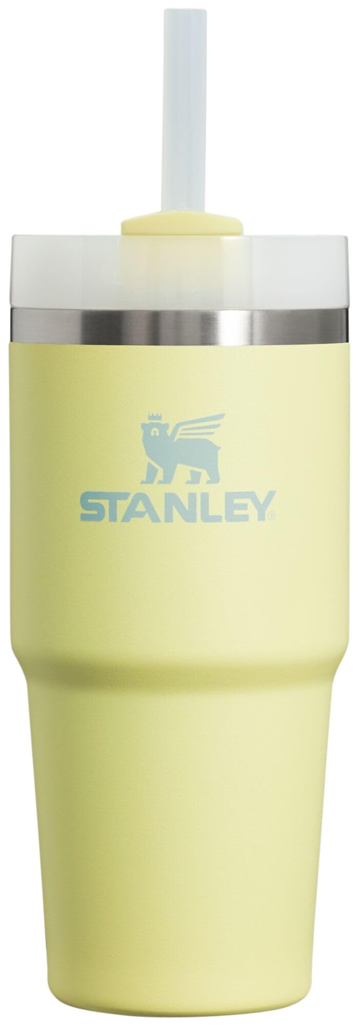 Stanley كوب ستانلي كوينشر H2.0 مع قشة سعة 14 أونصة | غطاء ثلاثي الوضعيات | متوافق مع حوامل الأكواب للسفر | كوب معزول من الفولاذ المقاوم للصدأ | خالي من BPA | بوميلو - Image 1