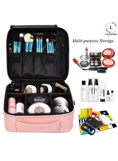 LACOPINE Portable Cosmetic Organizer Multi Functional Cosmetic Bag Makeup Handbag for Travel & Home Gift (Baby Pink 12 INCH(1 Layer)) - pzsku/Z6219E74F8CFDFC9FAD4FZ/45/_/1737720795/47ba506e-2bbd-40ab-8325-3b82f0fe27fa